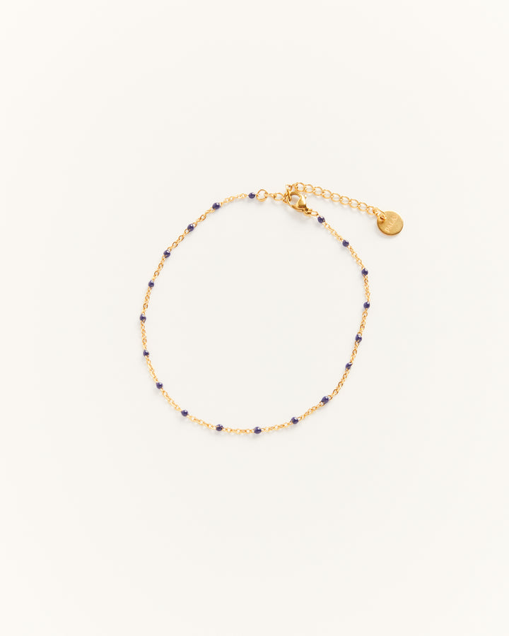 Castelo - Anklet Navy Blue - Palas