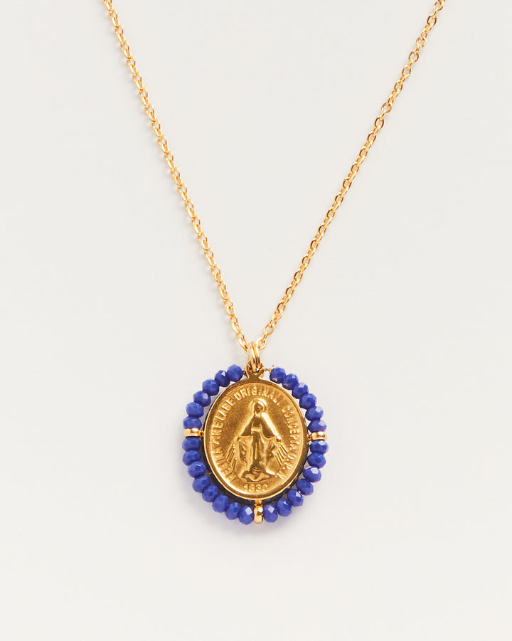 Santa Maria - Necklace Cobalt Blue - Palas