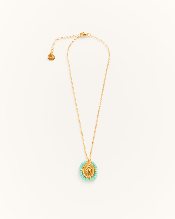 Santa Maria Kid Necklace - Aqua - Palas